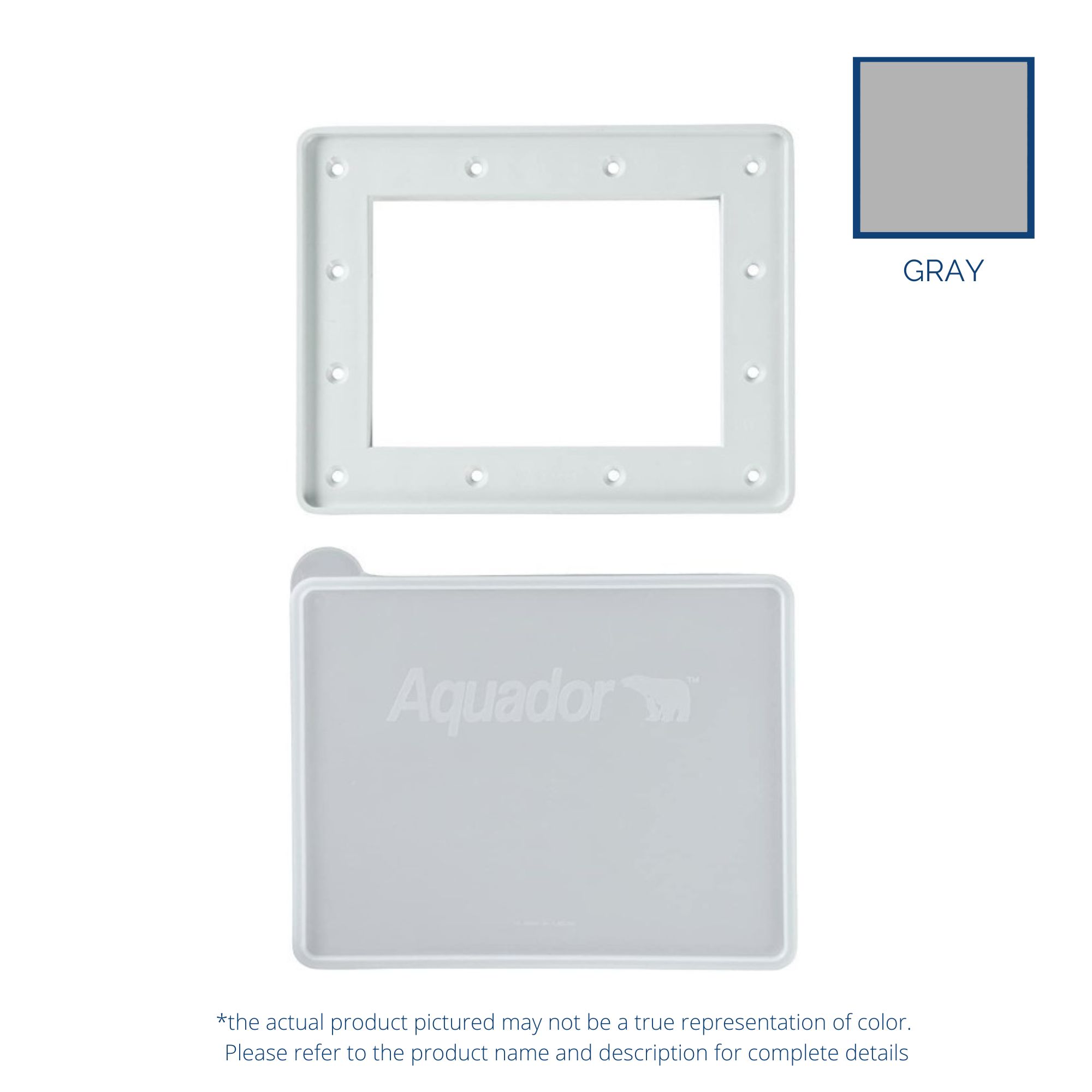 Aquador Winter Skimmer Plate SP1084 Gray Kit Hayward Inground